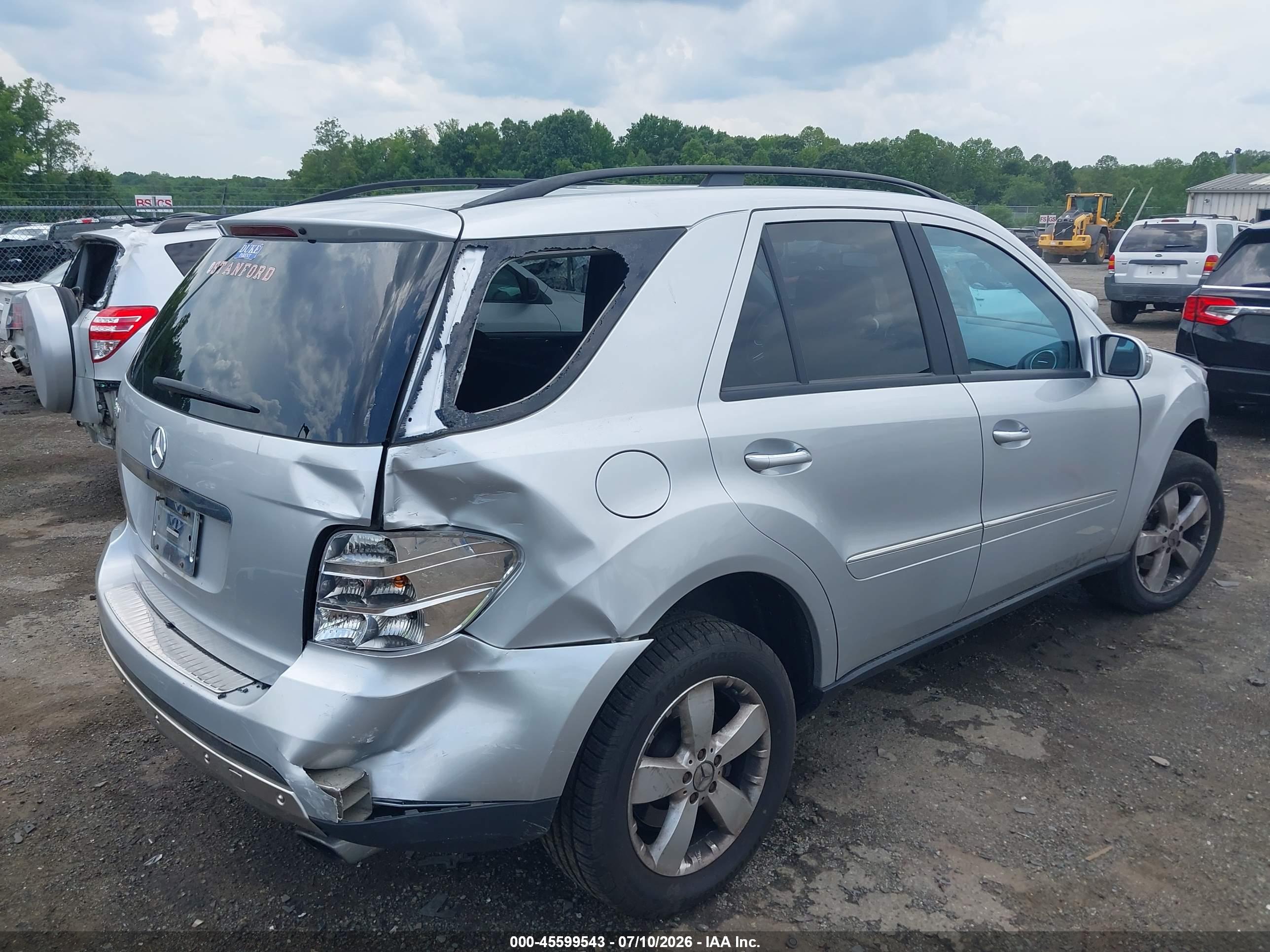 2006 MERCEDES-BENZ ML 500 ML500 4 MATIC