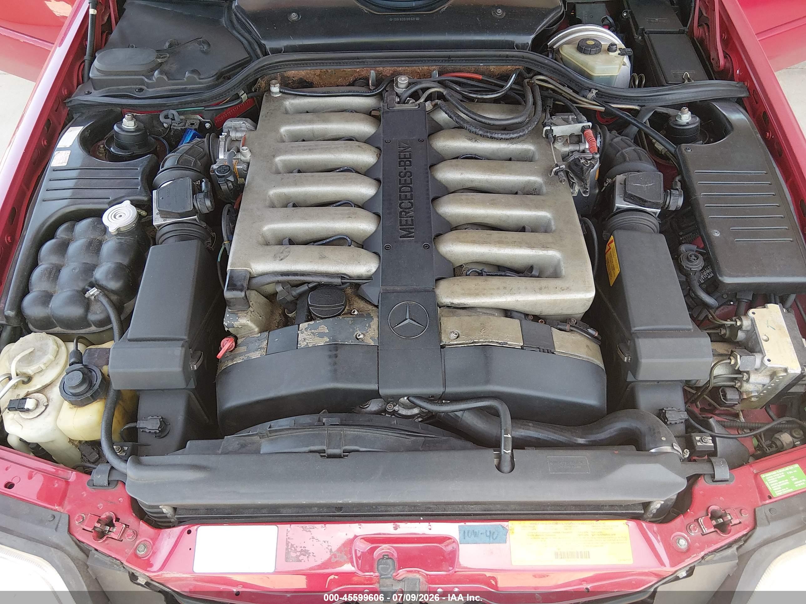 1995 MERCEDES-BENZ SL SL600 129