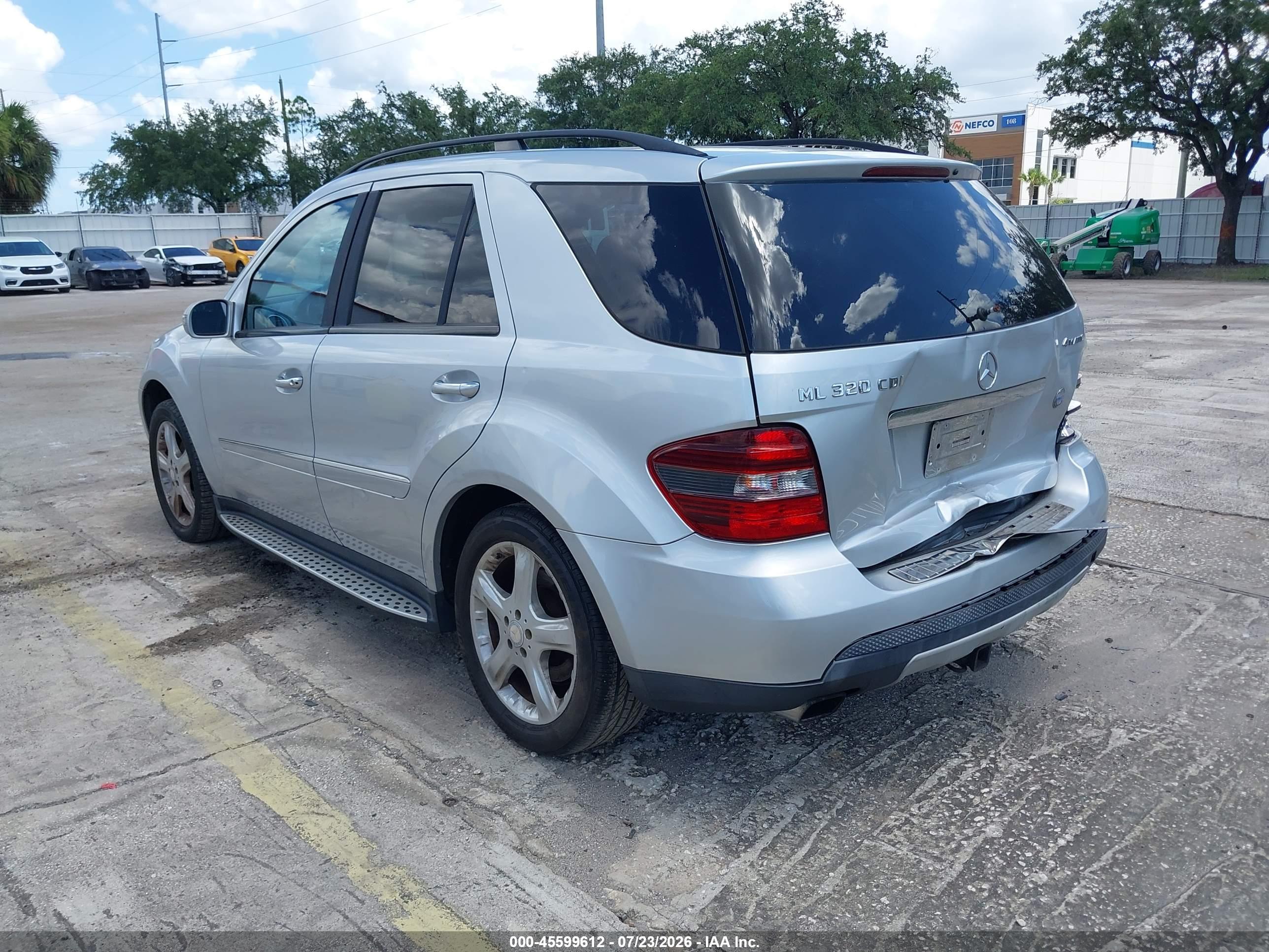 2008 MERCEDES-BENZ M-CLASS ML320 CDI 4MATIC