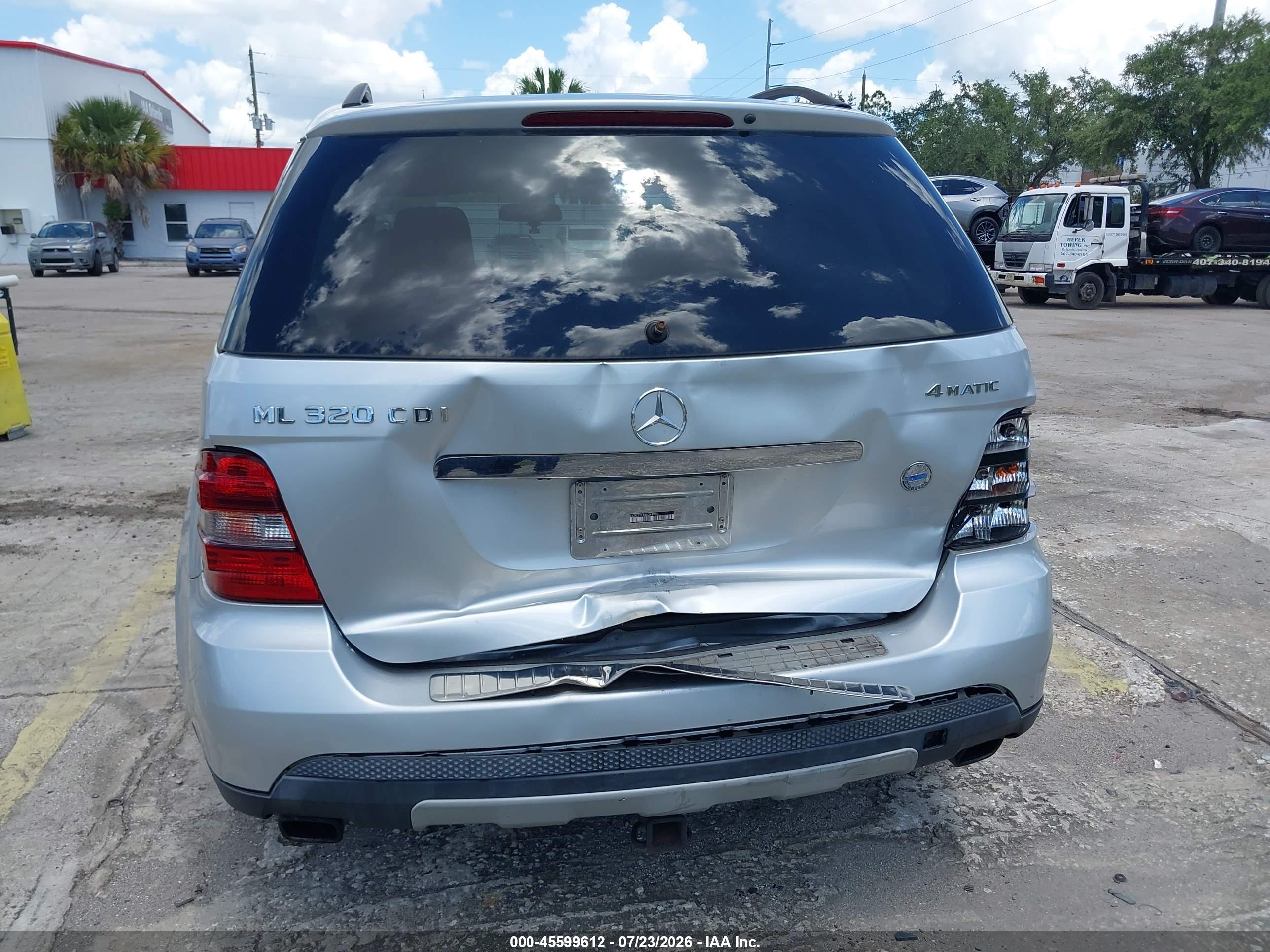 2008 MERCEDES-BENZ M-CLASS ML320 CDI 4MATIC