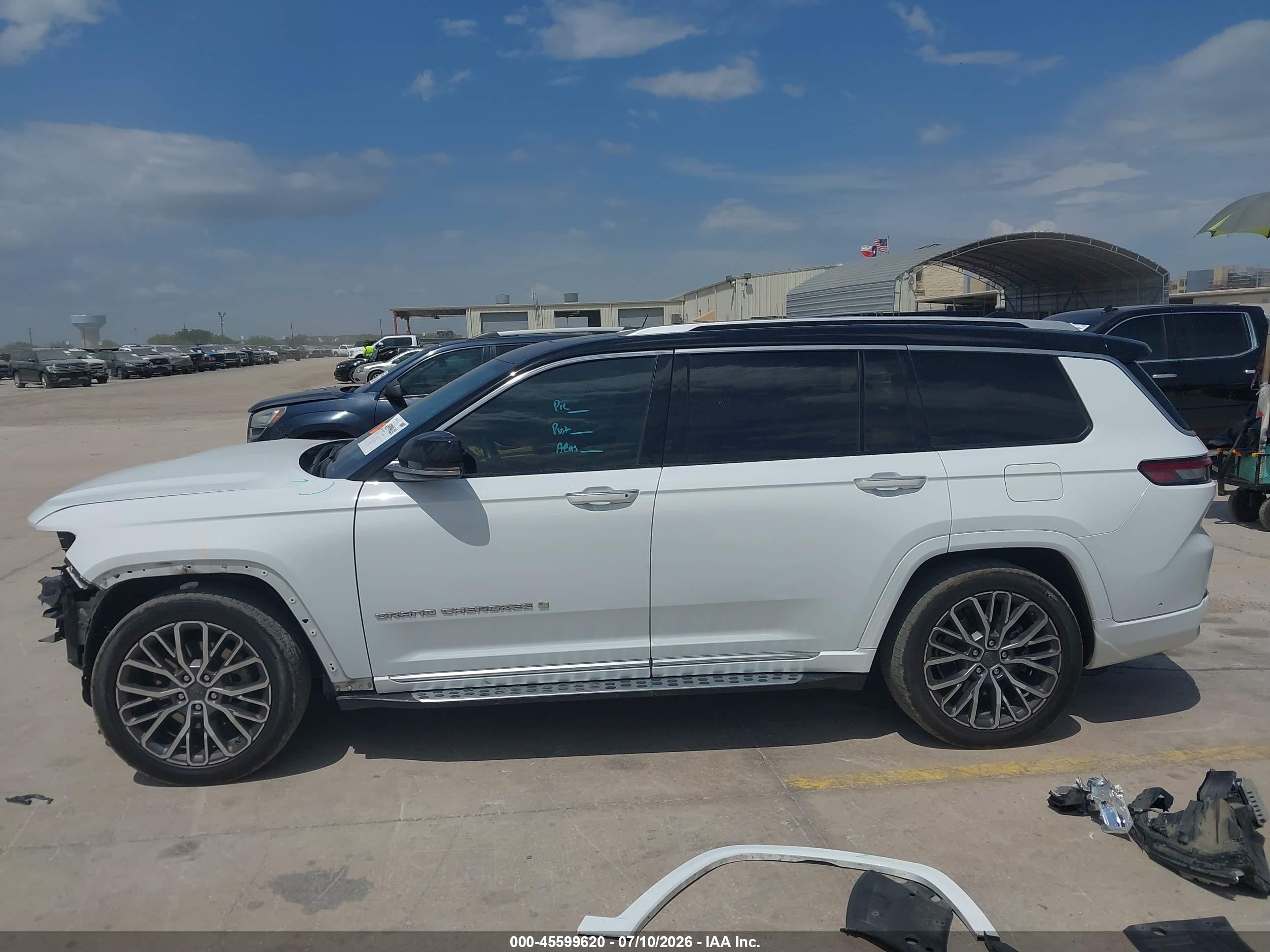 2022 JEEP GRAND CHEROKEE L SUMMIT RESERVE 4X4