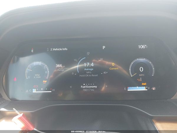 2022 JEEP GRAND CHEROKEE L SUMMIT RESERVE 4X4
