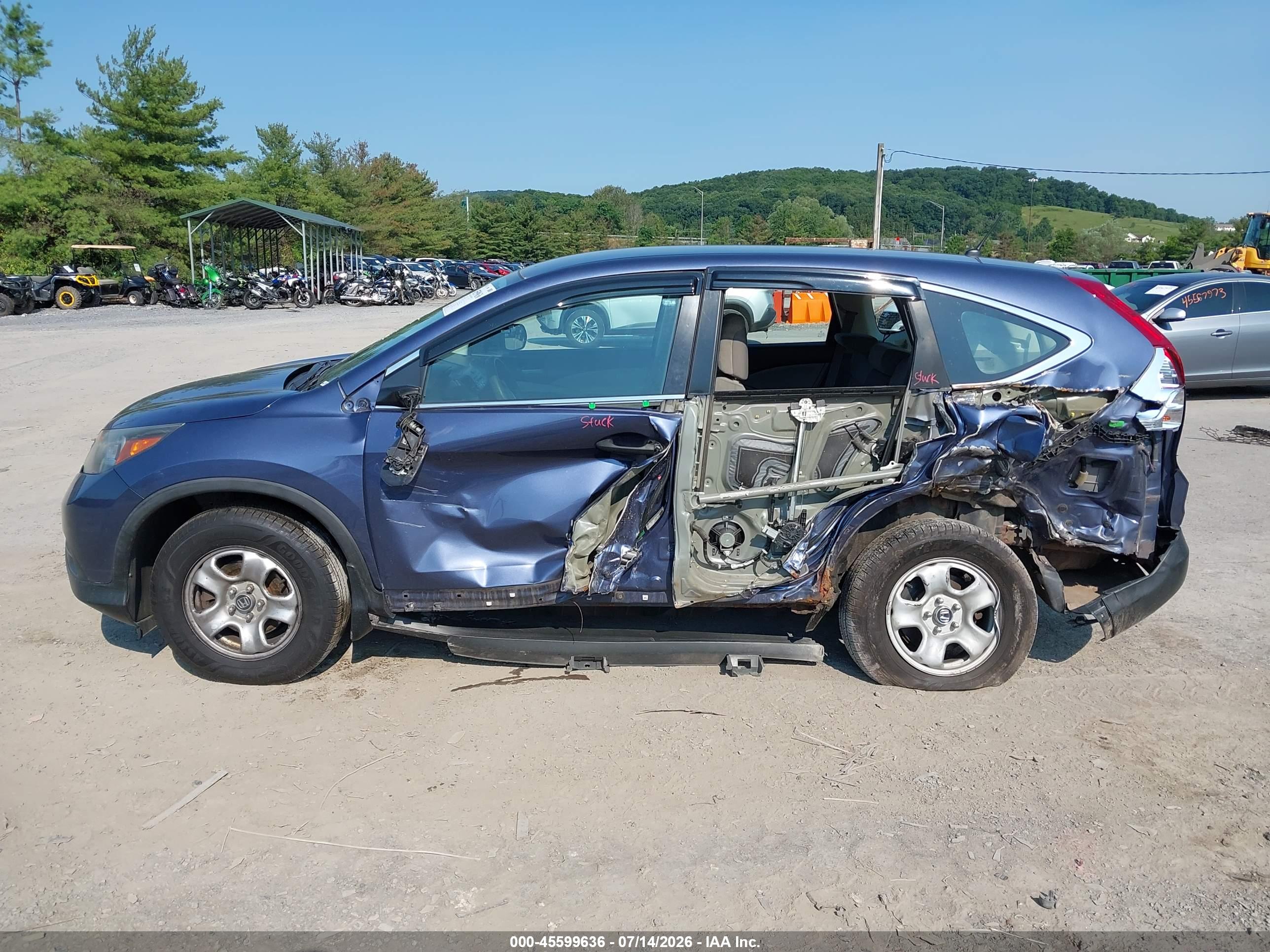 2014 HONDA CR-V LX