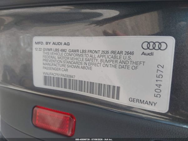 2023 AUDI A5 SPORTBACK