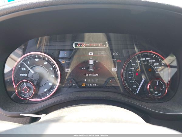 2019 RAM 1500 REBEL  4X4 5'7 BOX