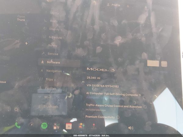 2023 TESLA MODEL 3 REAR-WHEEL DRIVE