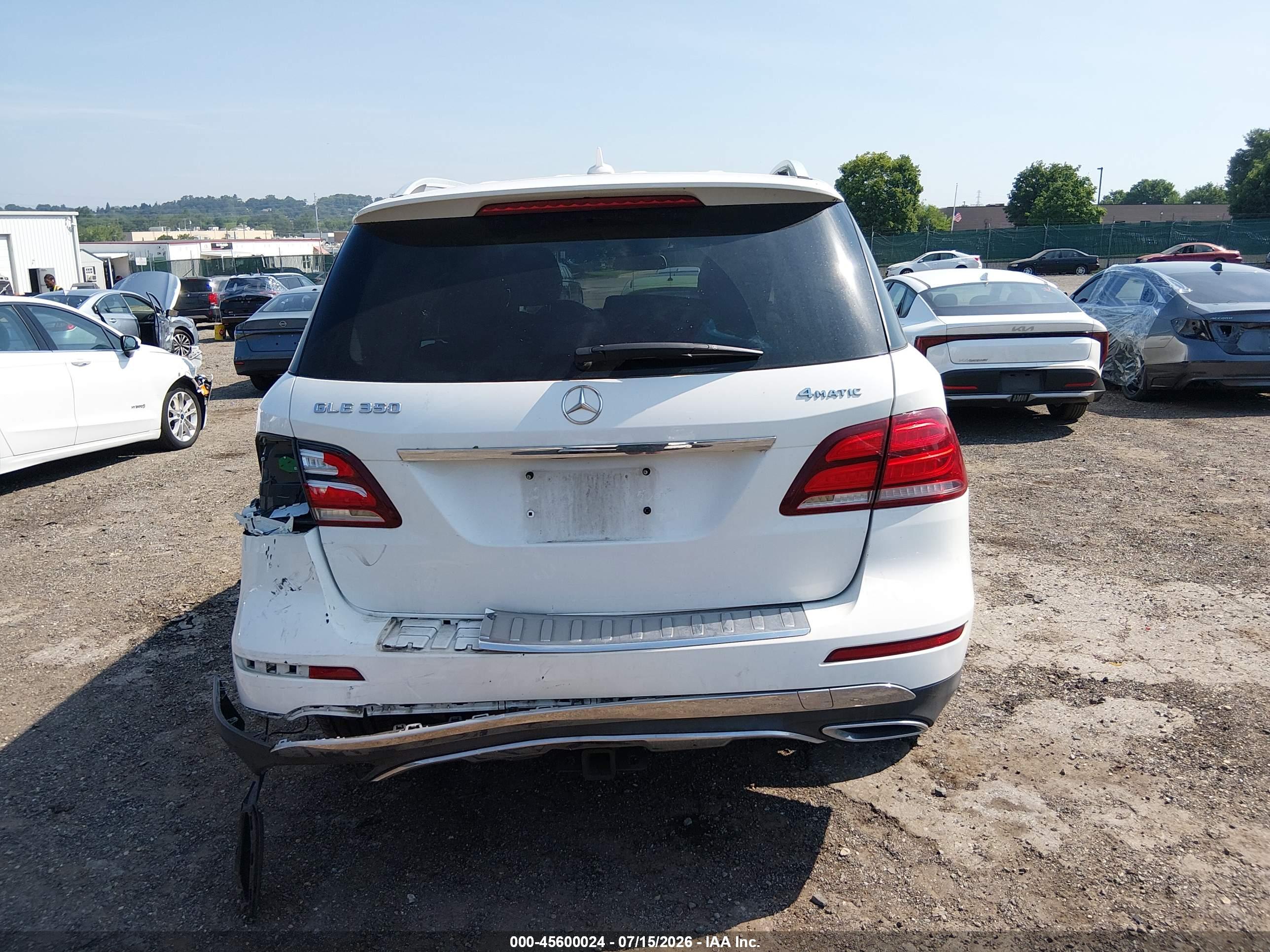 2018 MERCEDES-BENZ GLE 350 4MATIC