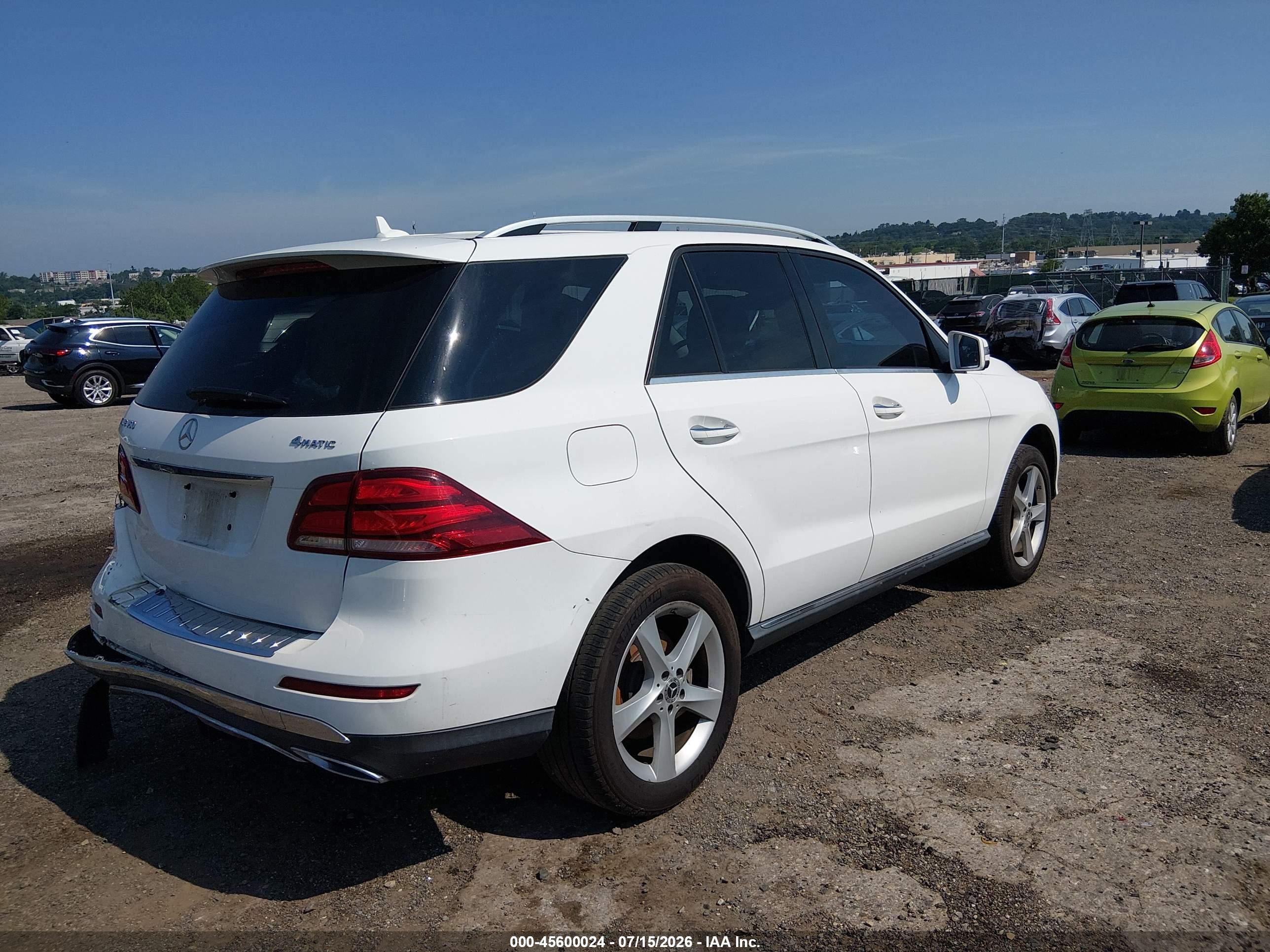 2018 MERCEDES-BENZ GLE 350 4MATIC