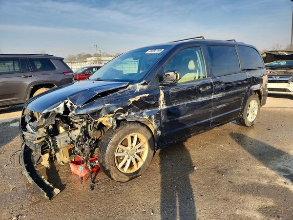 2014 DODGE CARAVAN SXT — Front 3/4