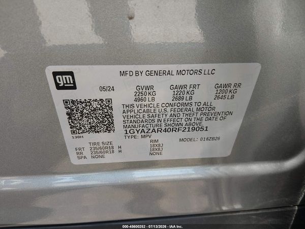 2024 CADILLAC XT4 FWD LUXURY