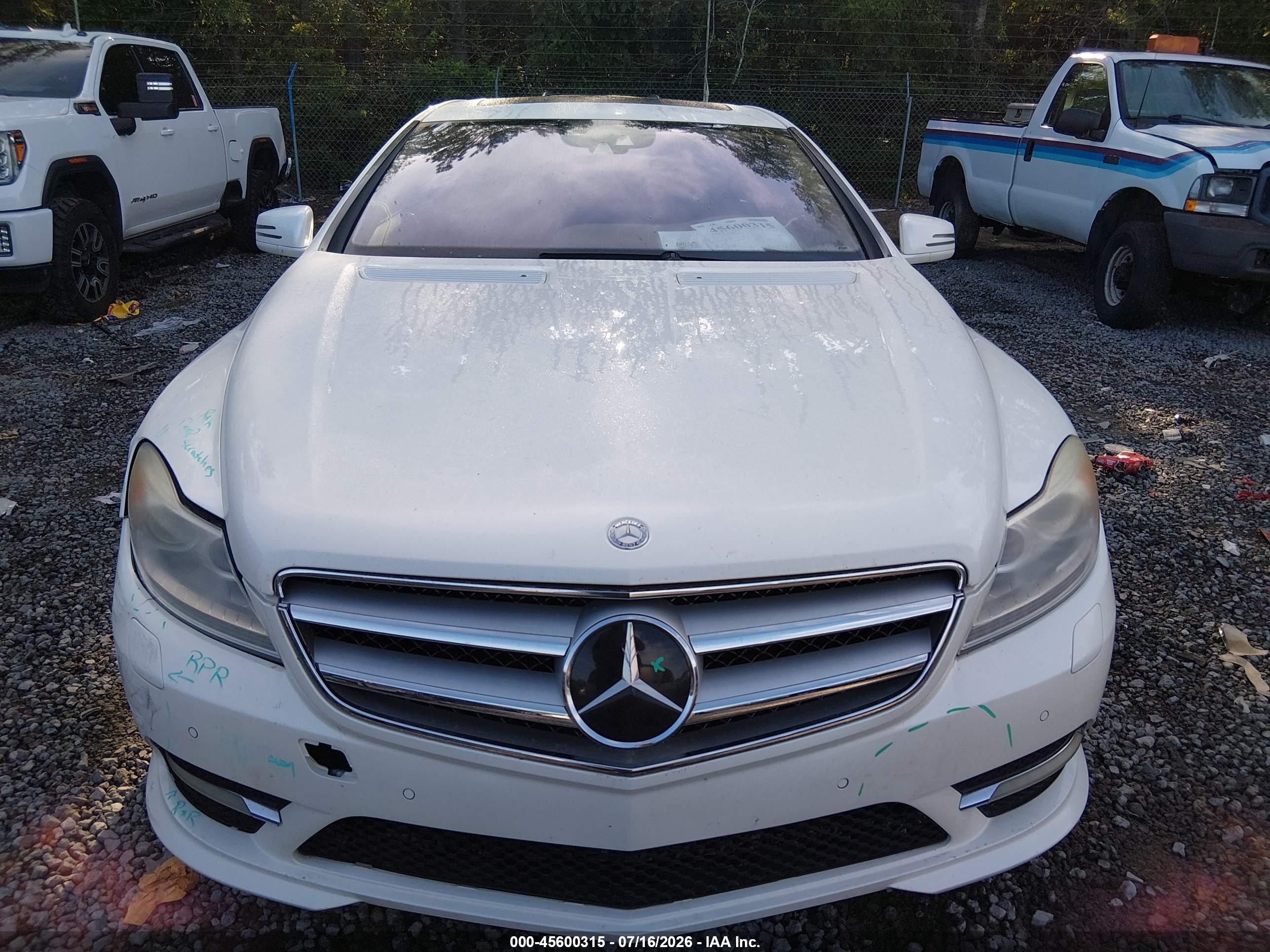2011 MERCEDES-BENZ CL 550 CL550 4-MATIC