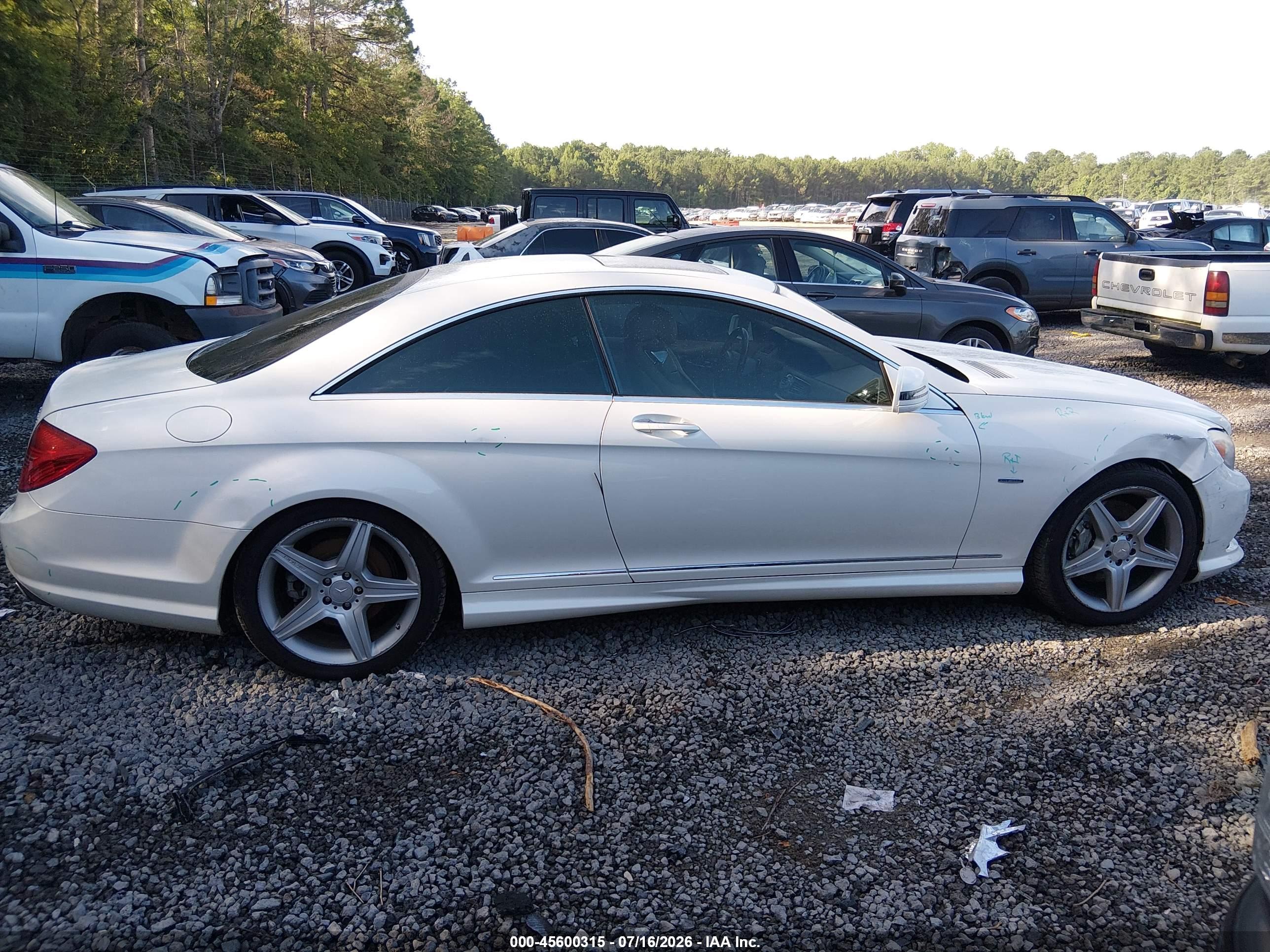 2011 MERCEDES-BENZ CL 550 CL550 4-MATIC