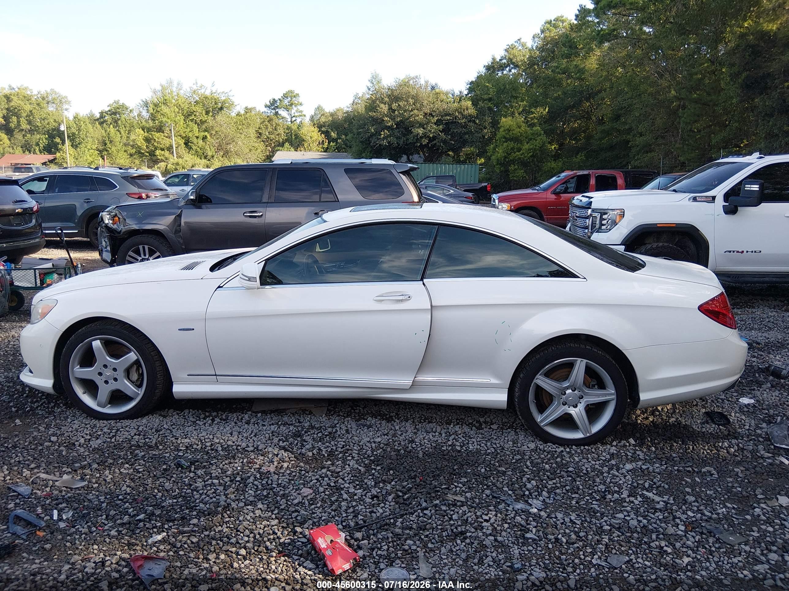 2011 MERCEDES-BENZ CL 550 CL550 4-MATIC