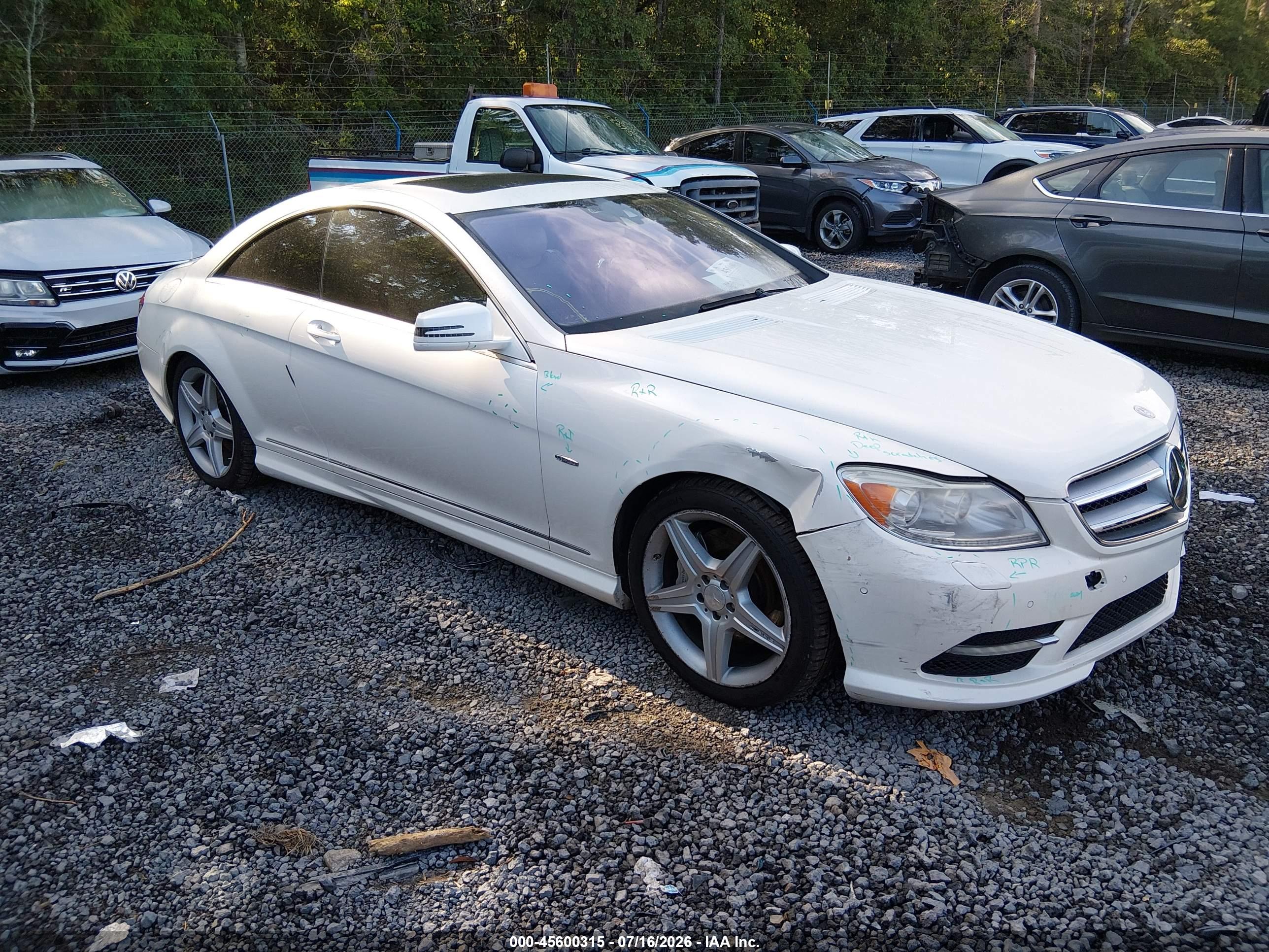 2011 MERCEDES-BENZ CL 550 CL550 4-MATIC