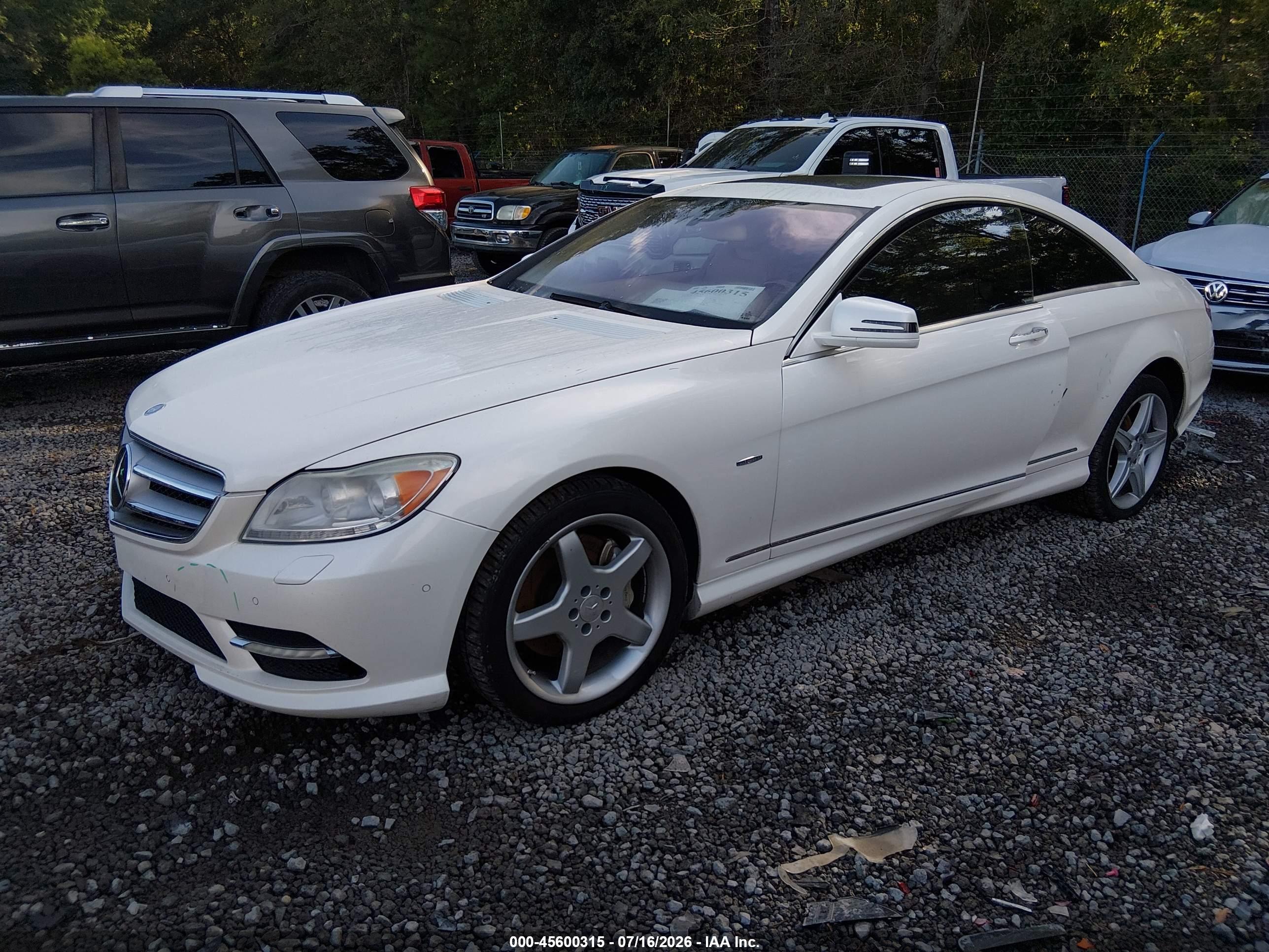 2011 MERCEDES-BENZ CL 550 CL550 4-MATIC