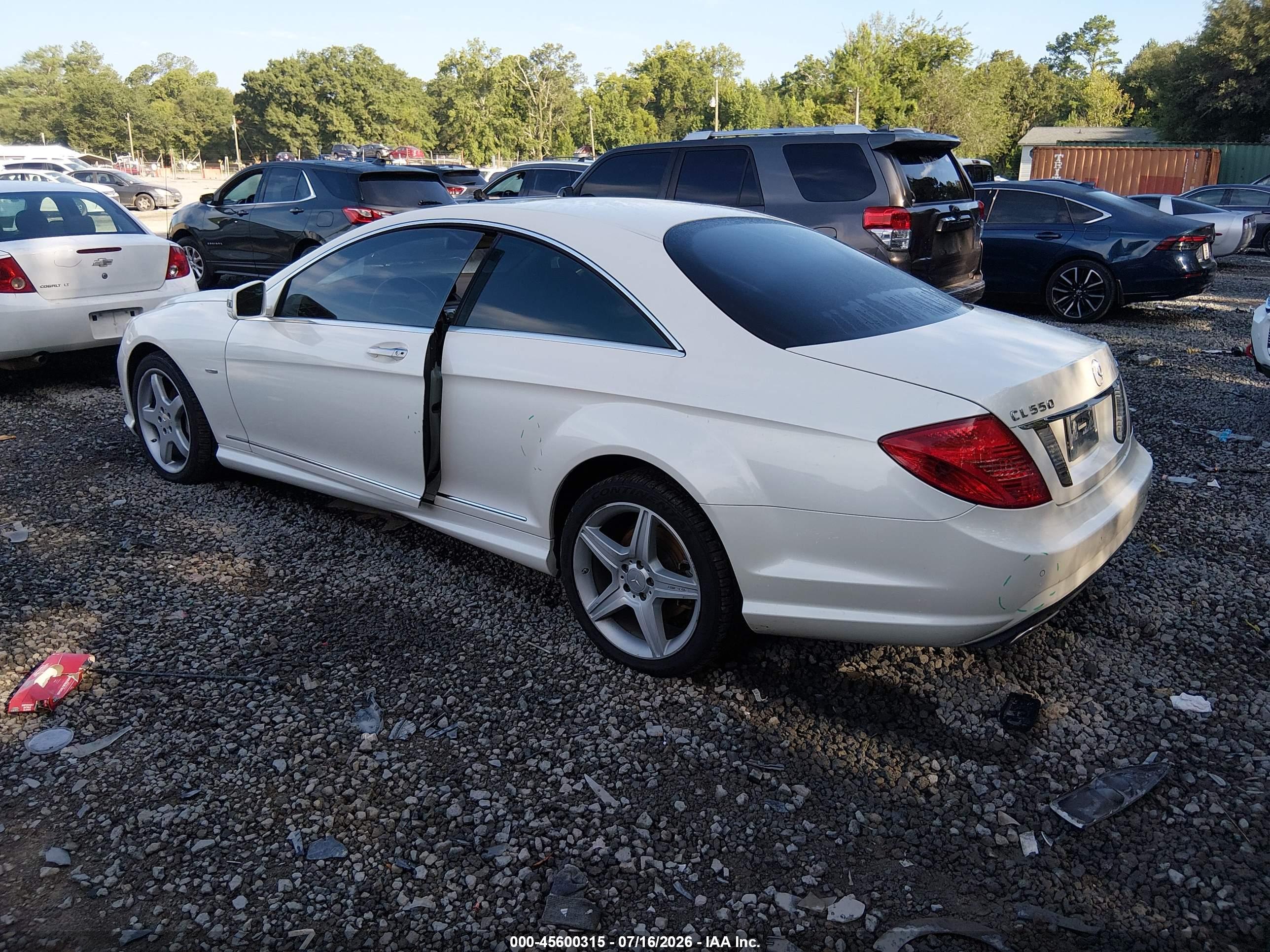 2011 MERCEDES-BENZ CL 550 CL550 4-MATIC