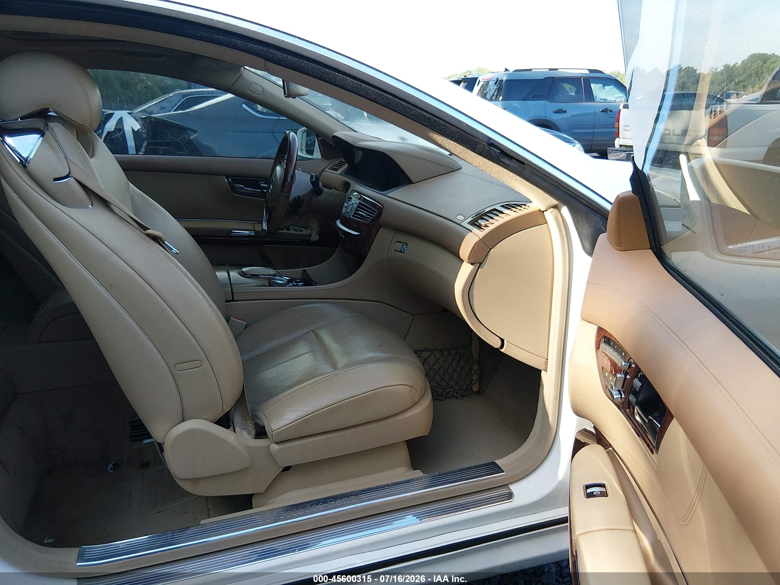 2011 MERCEDES-BENZ CL 550 CL550 4-MATIC