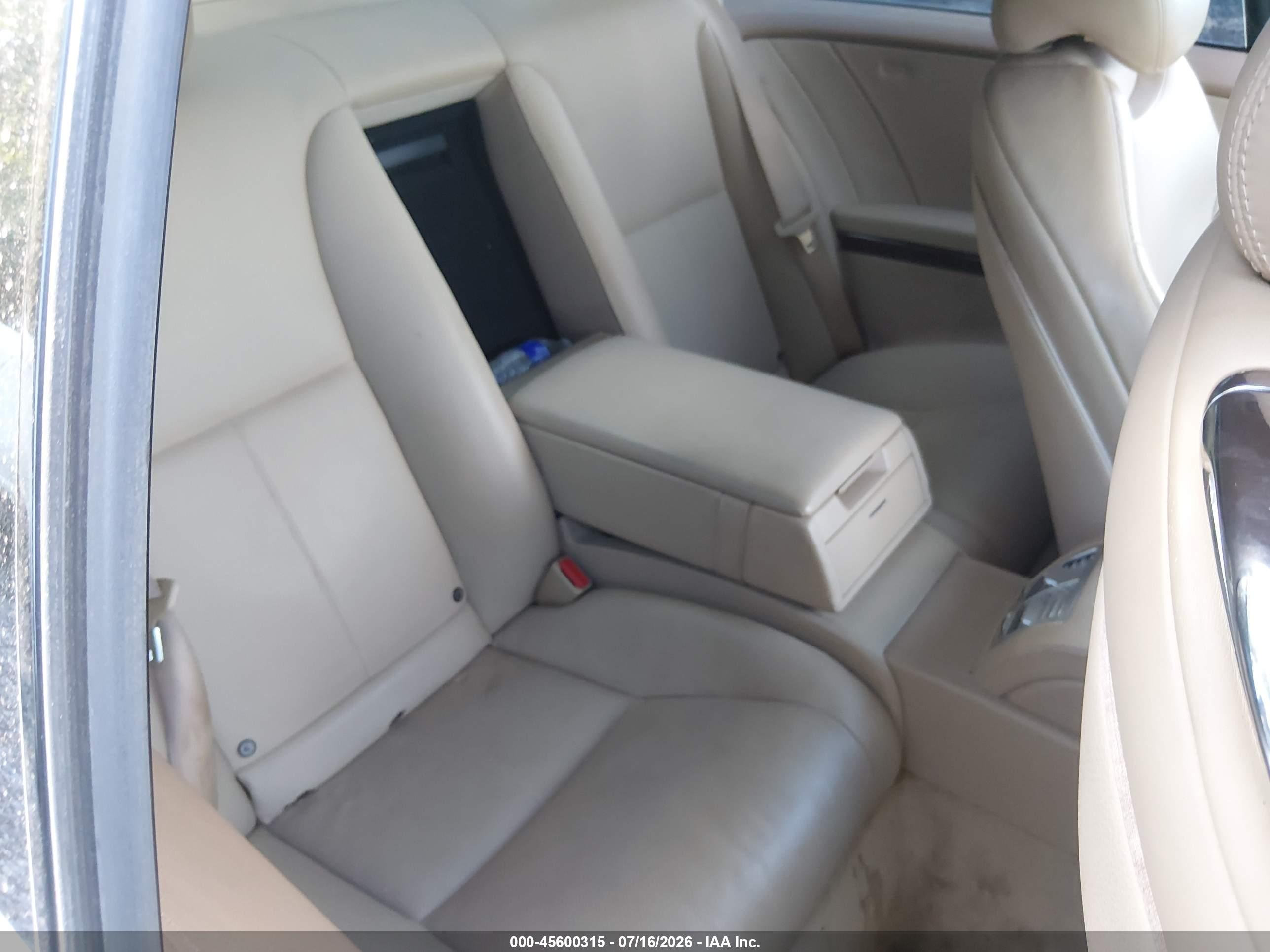 2011 MERCEDES-BENZ CL 550 CL550 4-MATIC