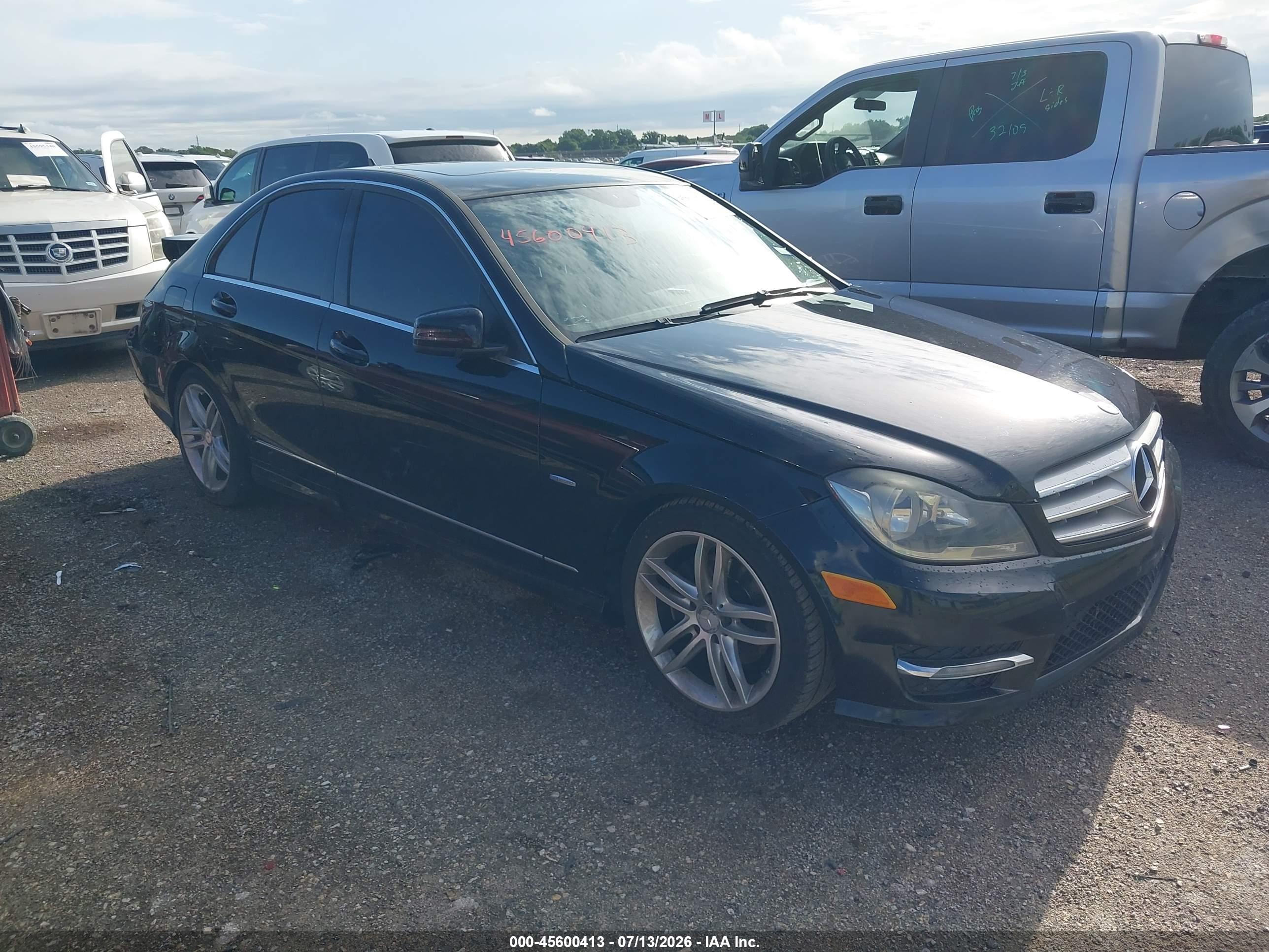 2012 MERCEDES-BENZ C 250 LUXURY/SPORT