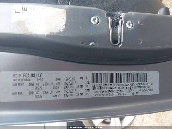 2017 JEEP PATRIOT LATITUDE