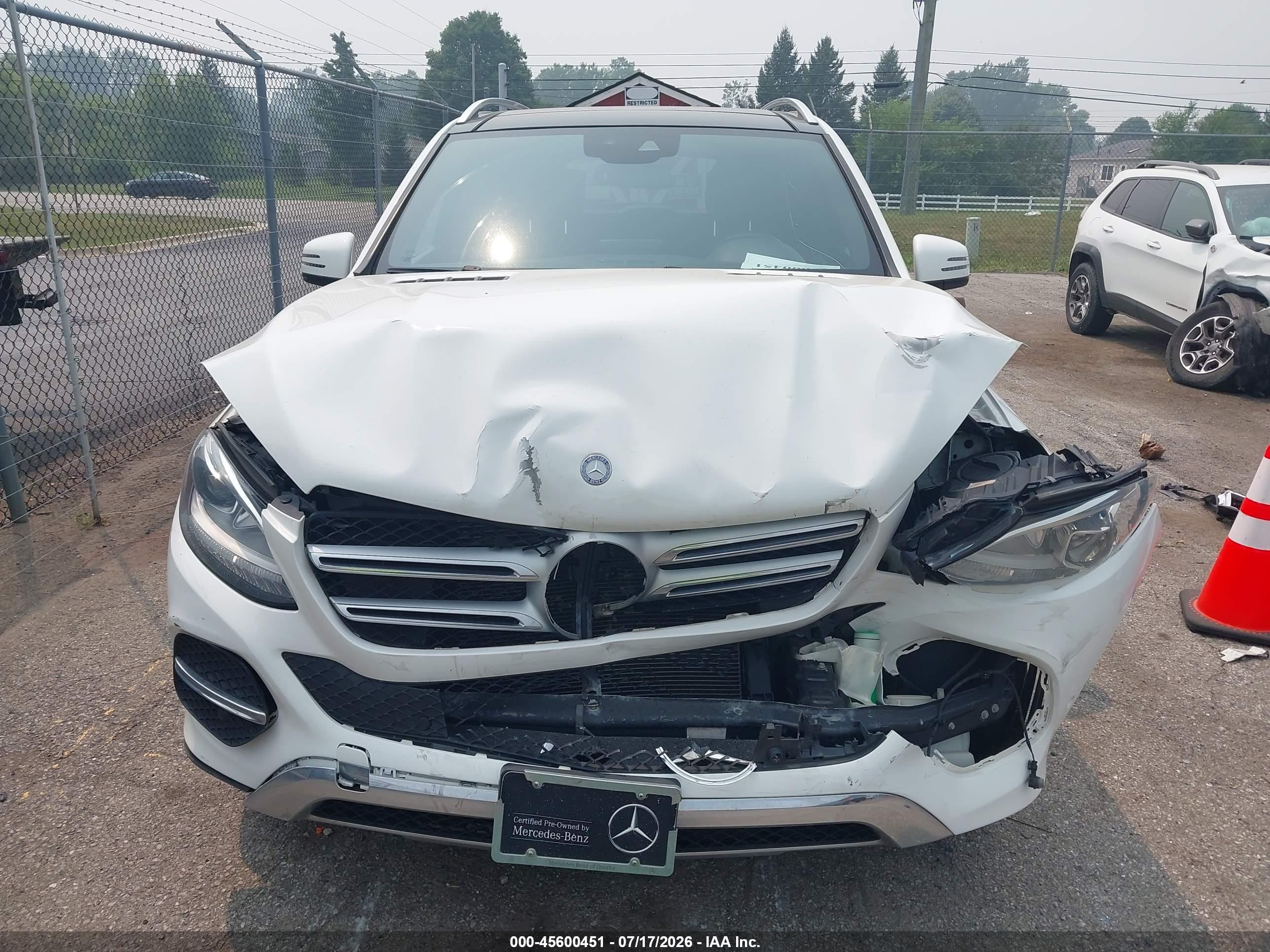 2016 MERCEDES-BENZ GLE 350 4MATIC