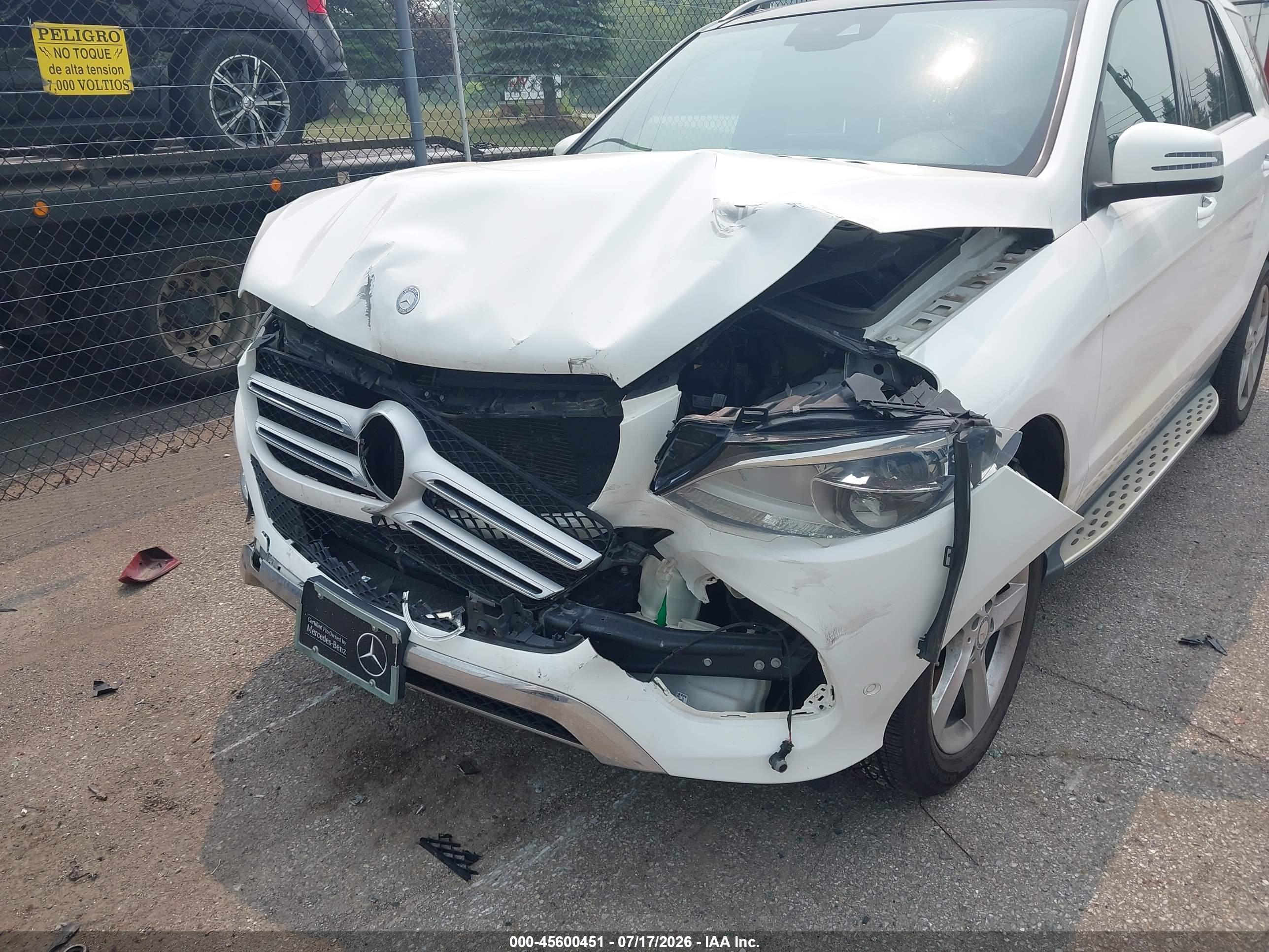 2016 MERCEDES-BENZ GLE 350 4MATIC