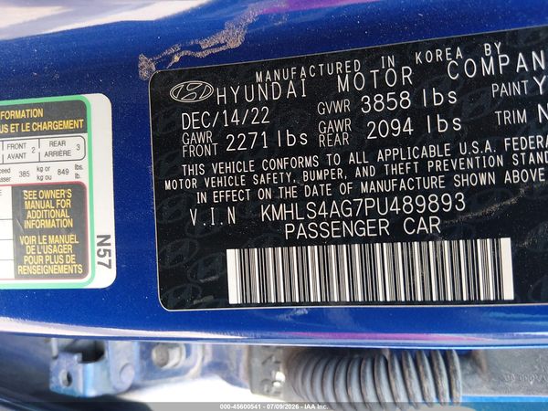 2023 HYUNDAI ELANTRA SEL
