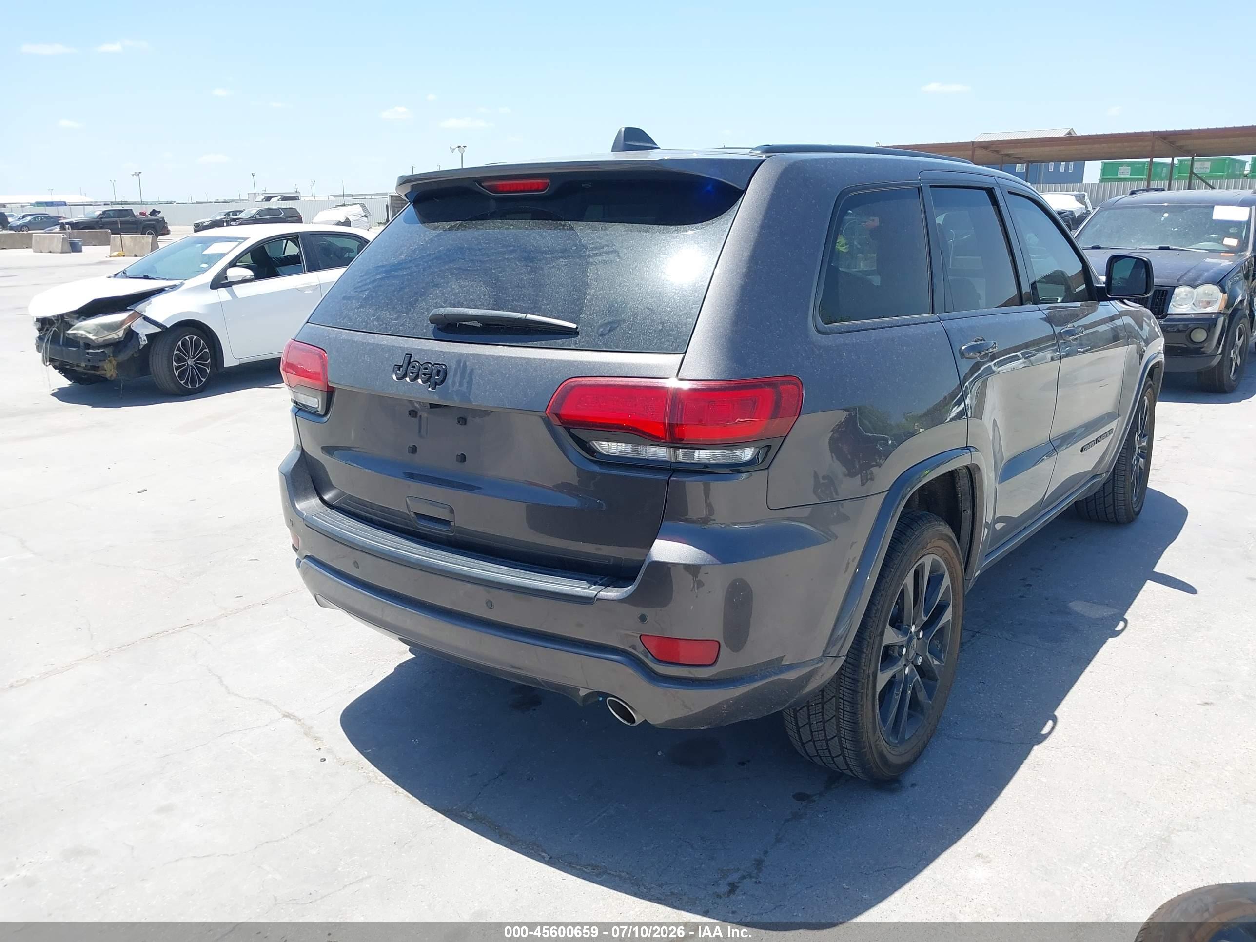 2019 JEEP GRAND CHEROKEE ALTITUDE 4X2