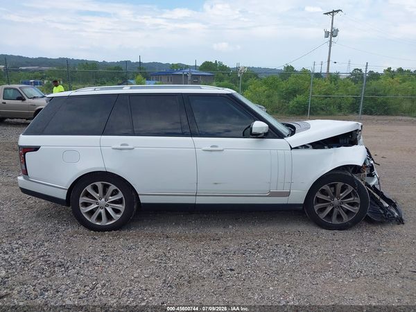2015 LAND ROVER RANGE ROVER 3.0L V6 SUPERCHARGED HSE