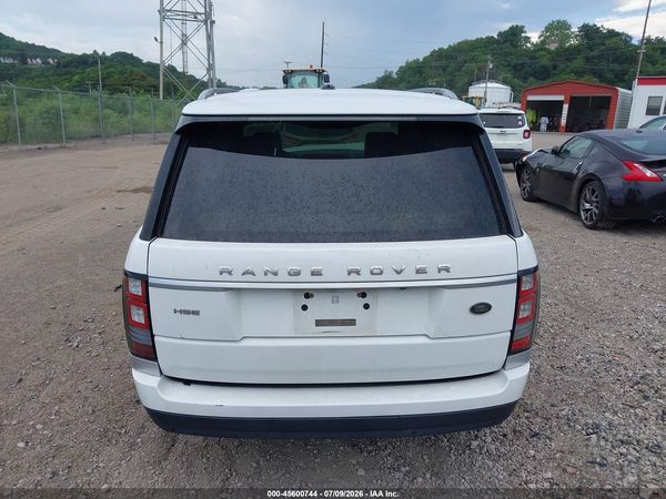 2015 LAND ROVER RANGE ROVER 3.0L V6 SUPERCHARGED HSE