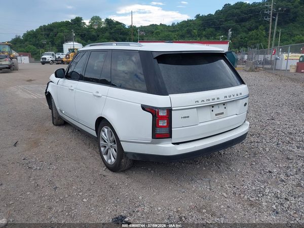 2015 LAND ROVER RANGE ROVER 3.0L V6 SUPERCHARGED HSE