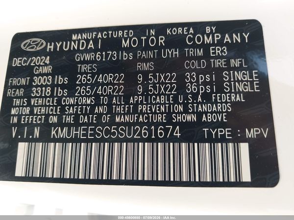 2025 GENESIS GV80 3.5T PRESTIGE AWD