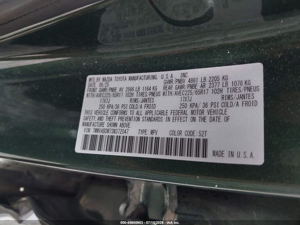 2025 MAZDA CX-50 2.5 S PREMIUM PACKAGE