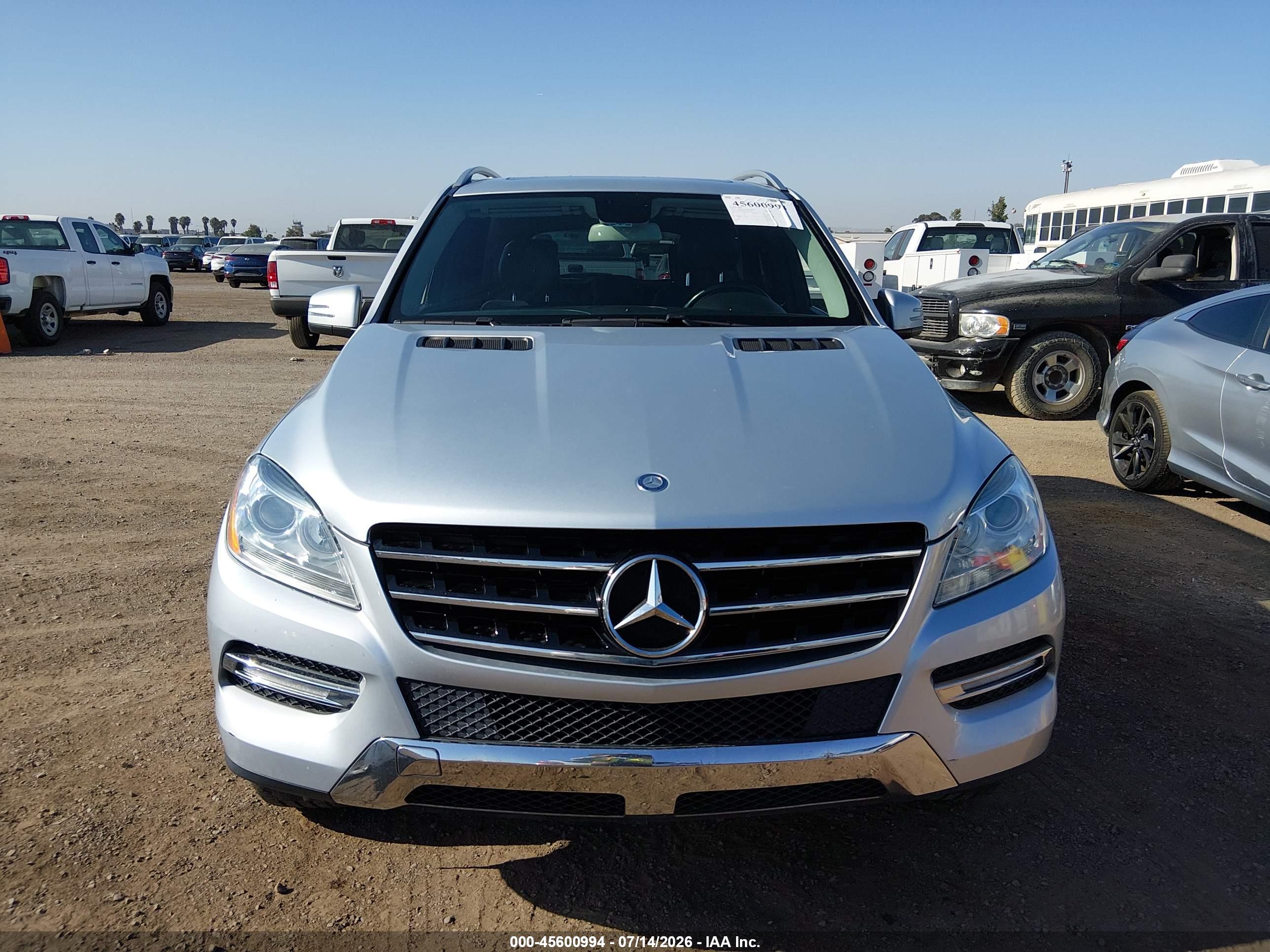 2012 MERCEDES-BENZ ML 350 4MATIC
