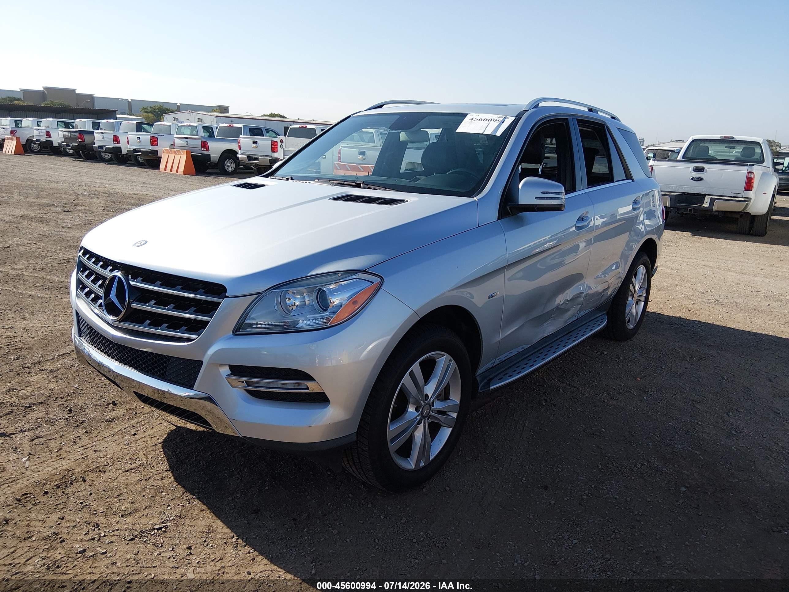 2012 MERCEDES-BENZ ML 350 4MATIC
