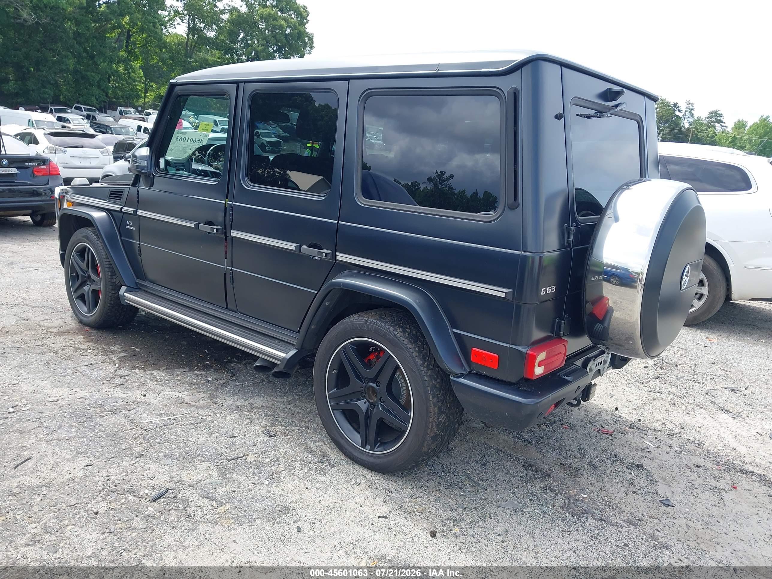 2014 MERCEDES-BENZ G 63 AMG 4MATIC