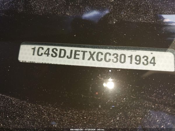 2012 DODGE DURANGO CITADEL
