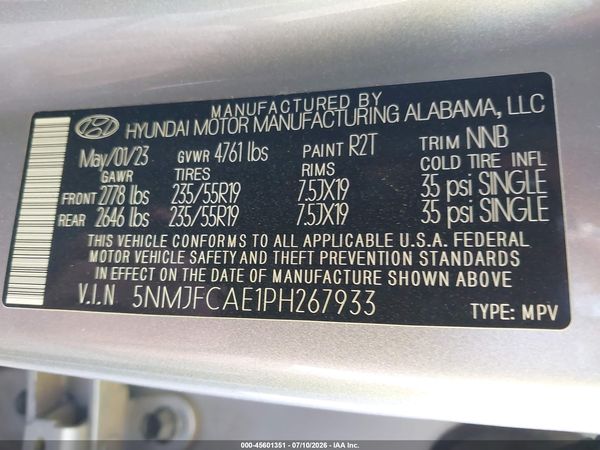 2023 HYUNDAI TUCSON SEL
