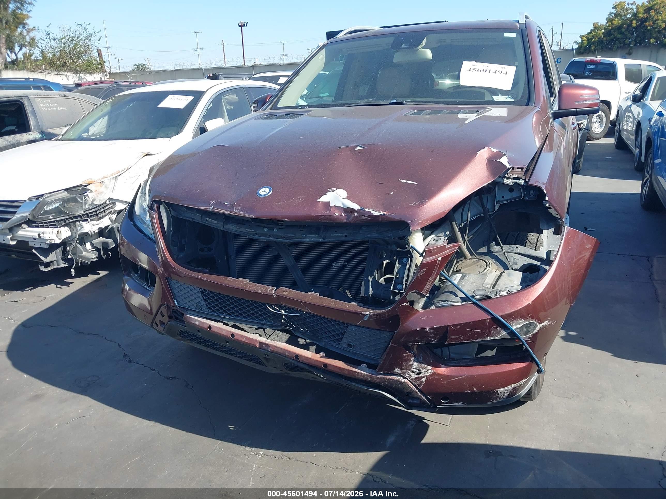 2014 MERCEDES-BENZ ML 350 ML350