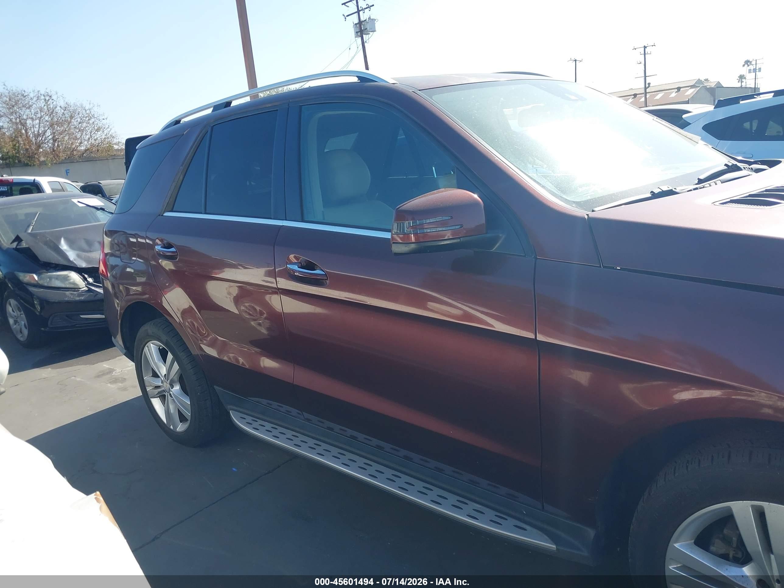 2014 MERCEDES-BENZ ML 350 ML350