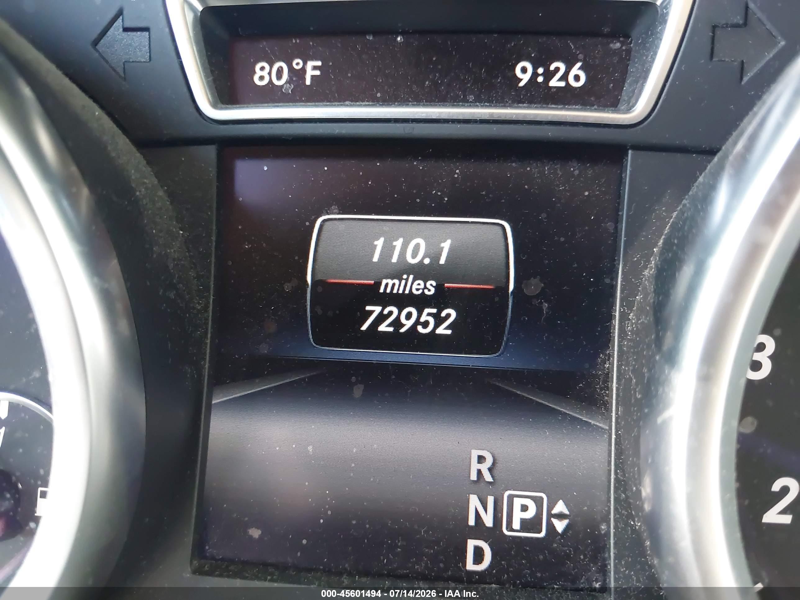 2014 MERCEDES-BENZ ML 350 ML350