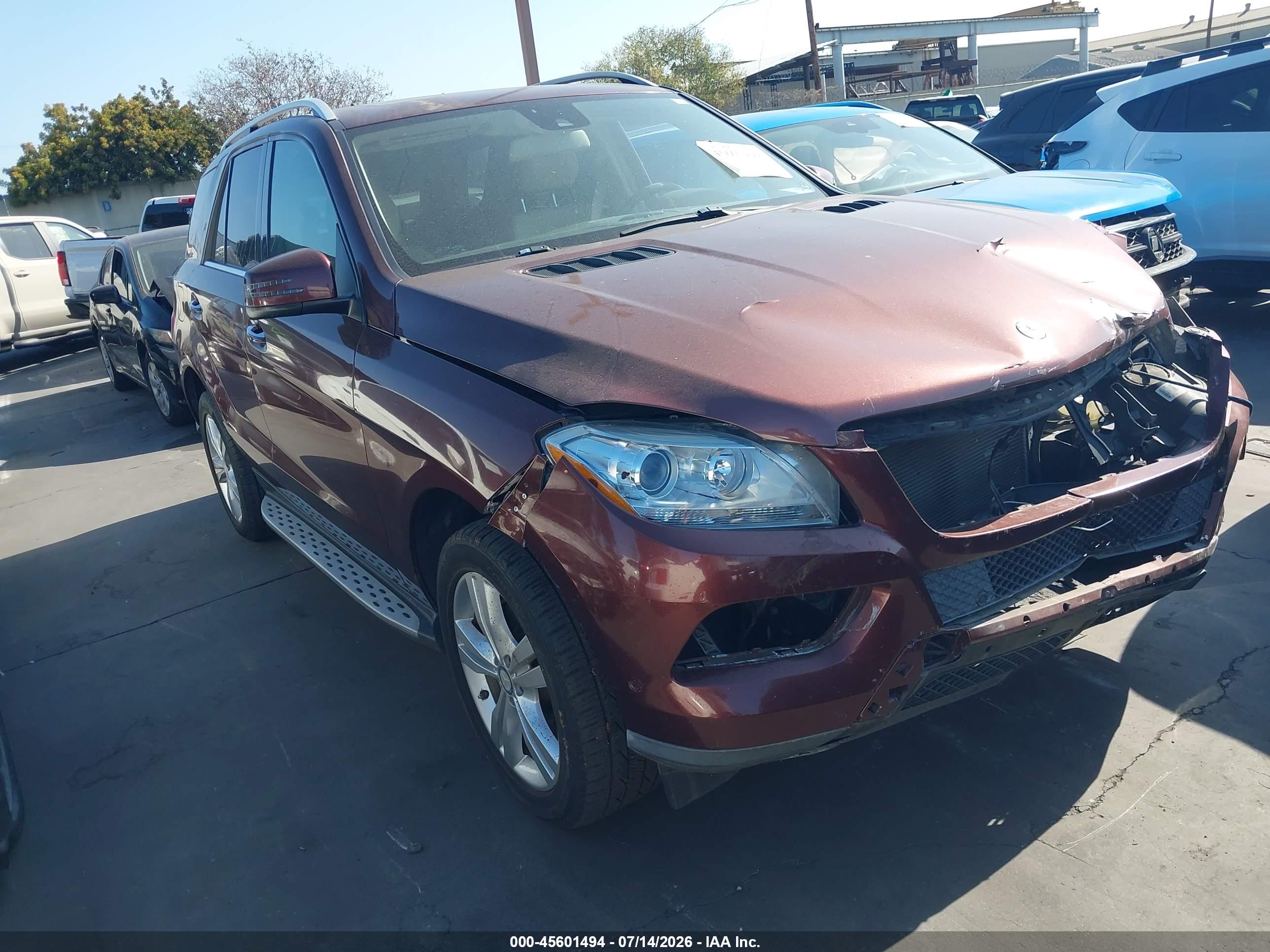 2014 MERCEDES-BENZ ML 350 ML350