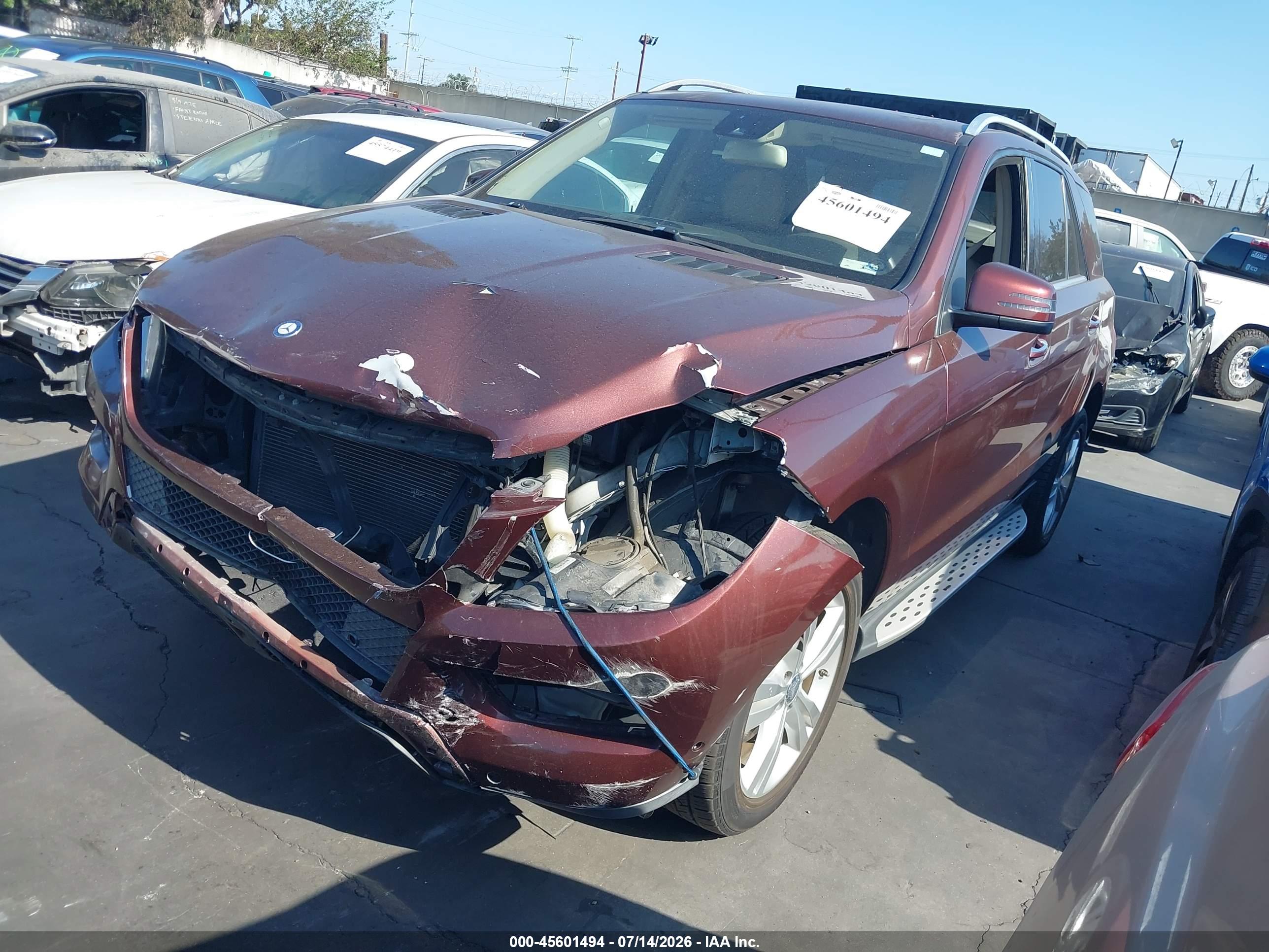 2014 MERCEDES-BENZ ML 350 ML350