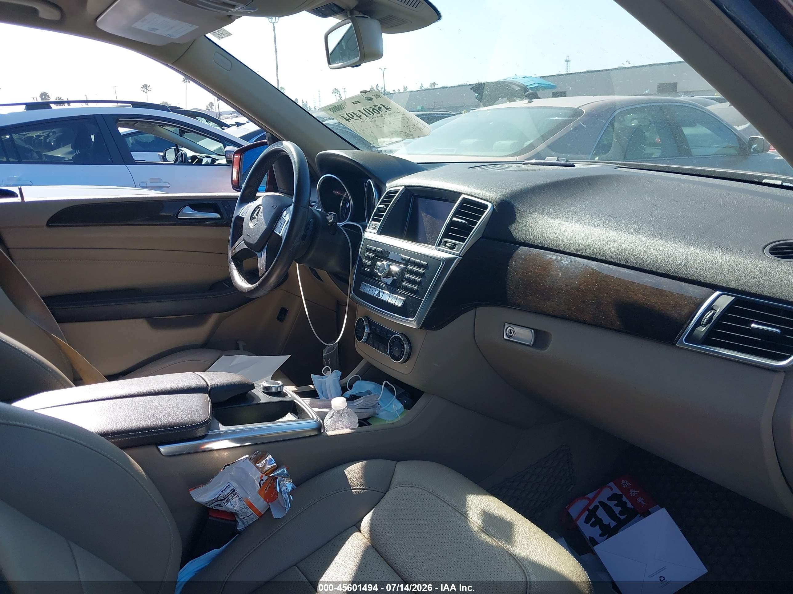 2014 MERCEDES-BENZ ML 350 ML350