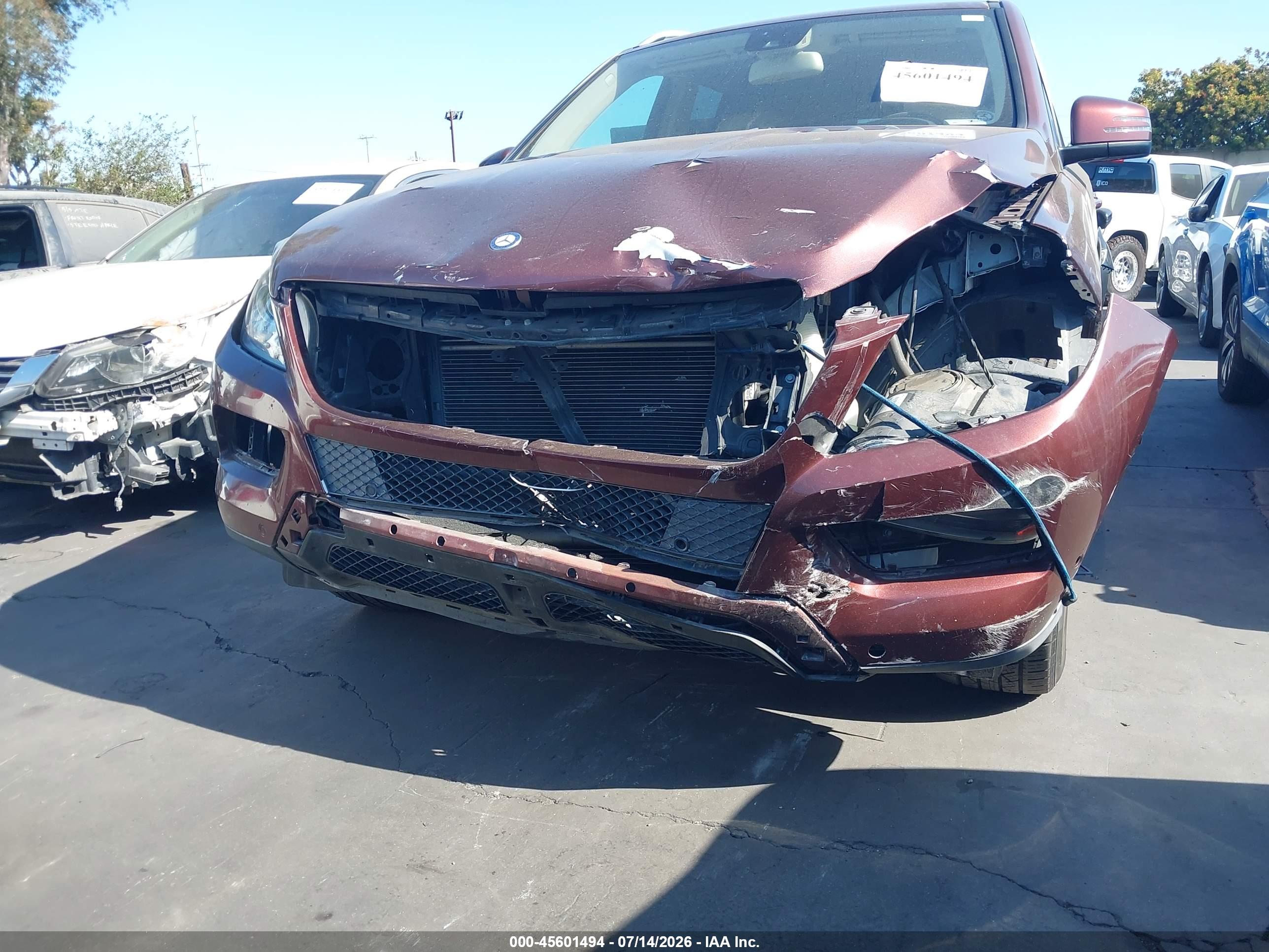 2014 MERCEDES-BENZ ML 350 ML350