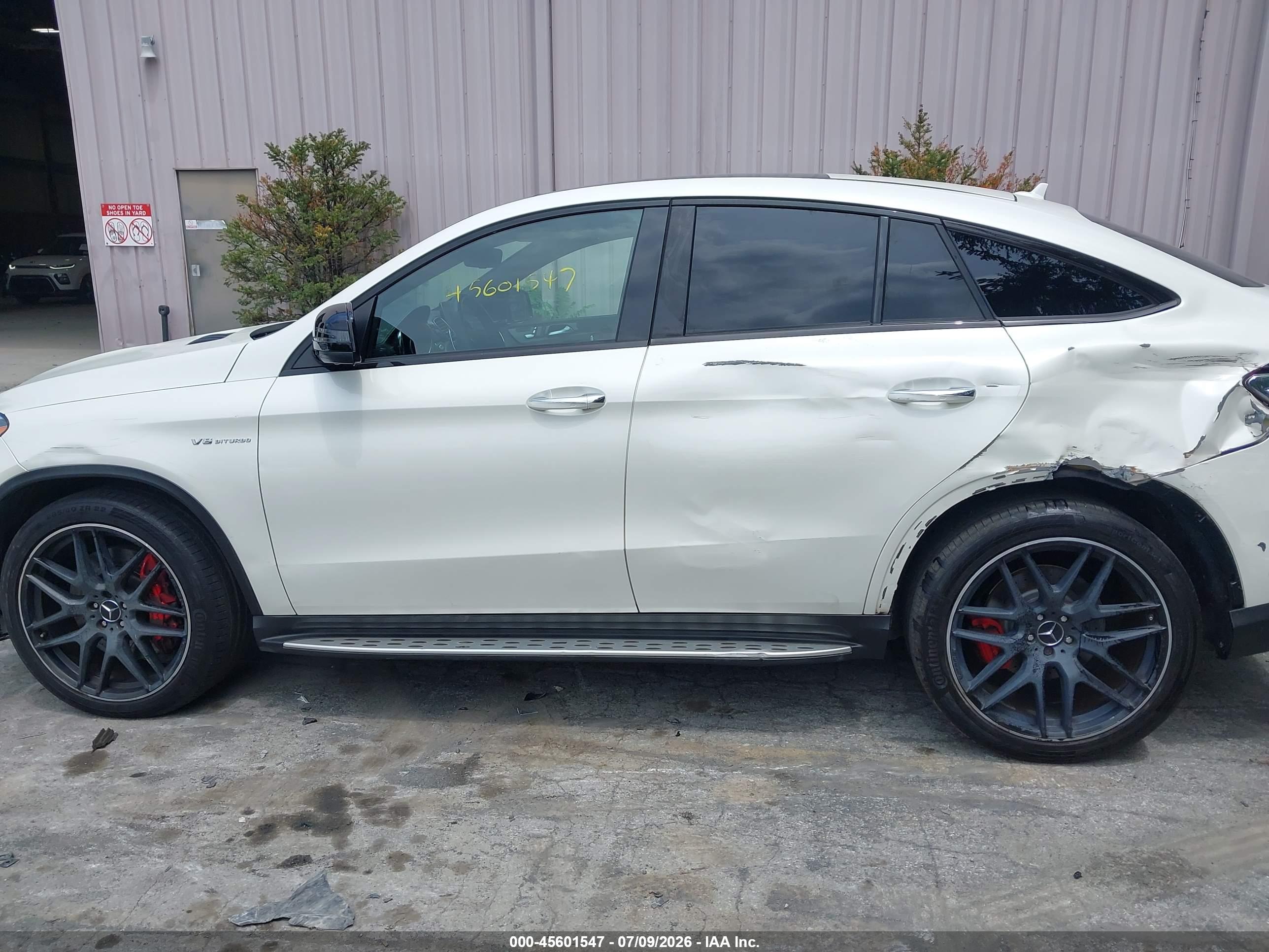 2019 MERCEDES-BENZ AMG GLE 63 COUPE S 4MATIC