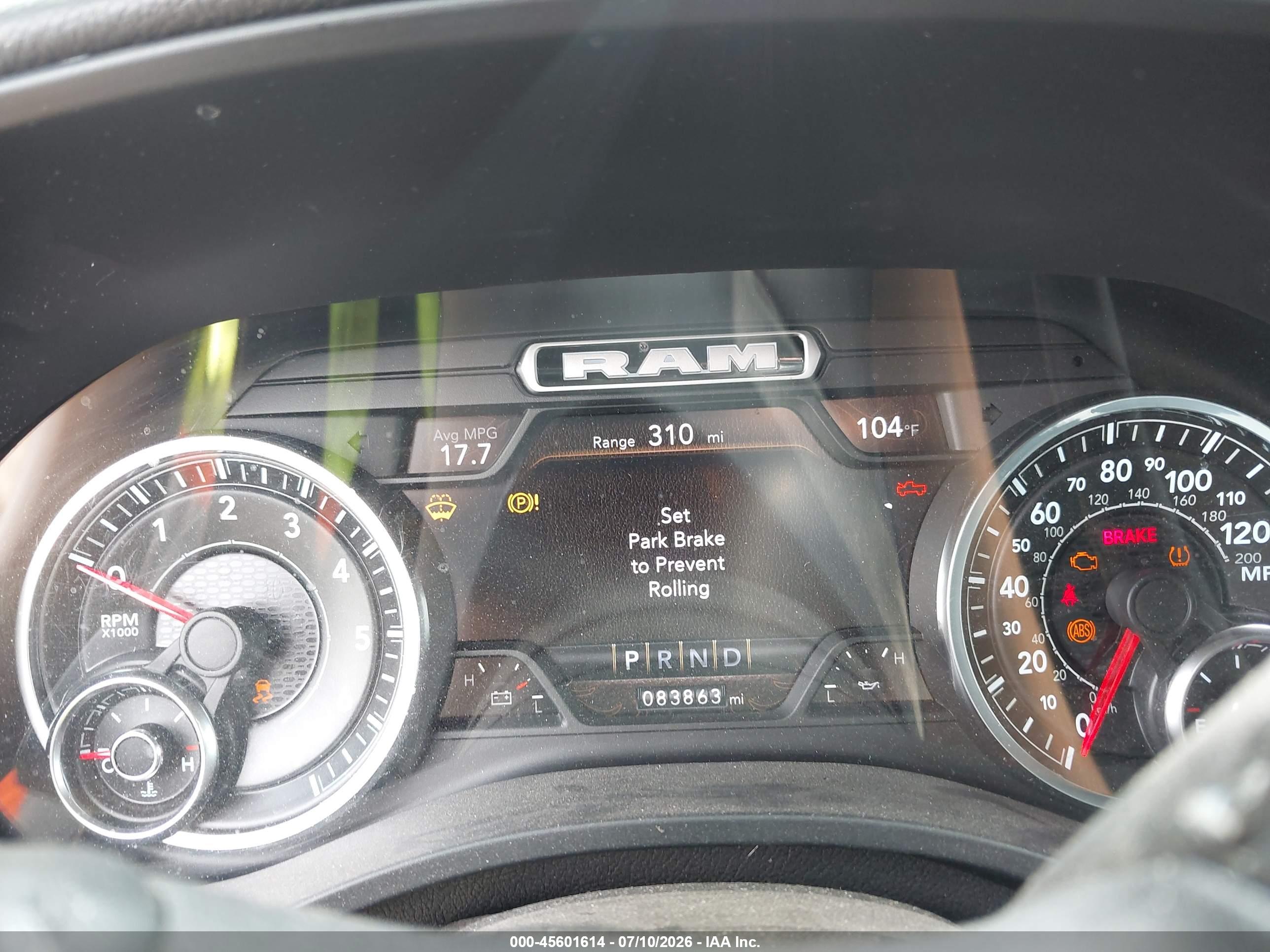 2022 RAM 1500 Big Horn, Lone Star