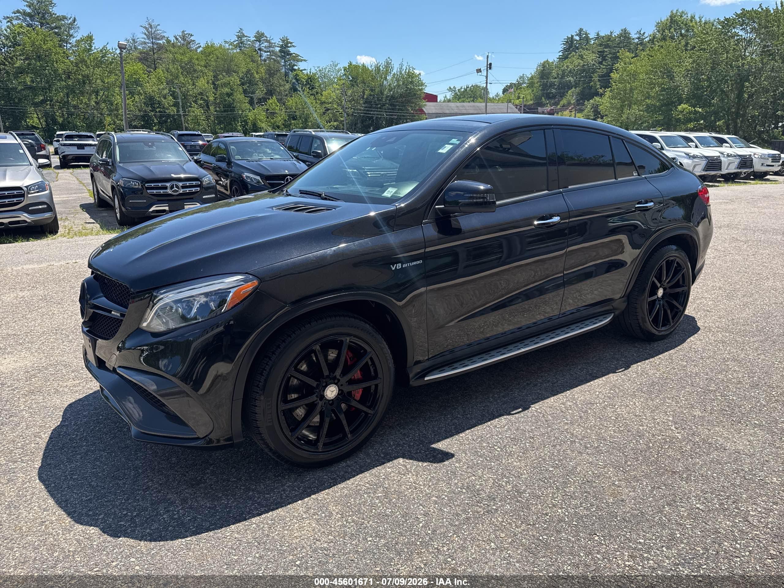 2016 MERCEDES-BENZ AMG GLE 63 COUPE S 4MATIC
