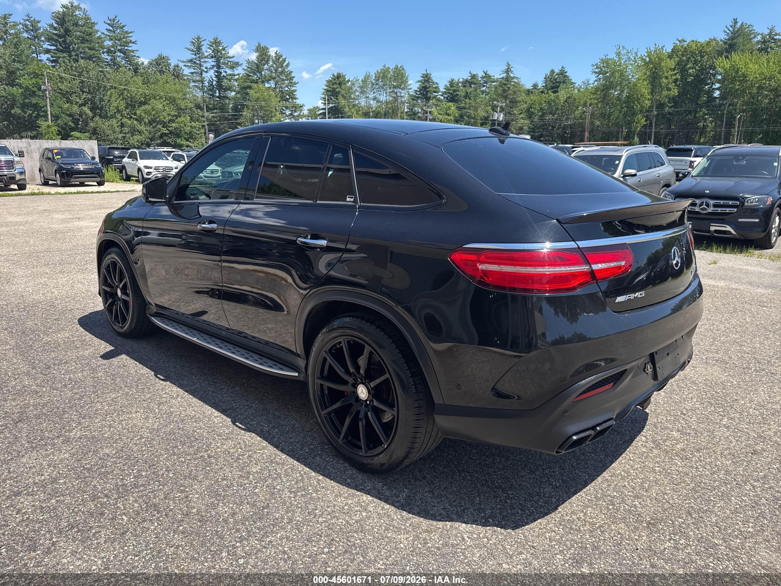 2016 MERCEDES-BENZ AMG GLE 63 COUPE