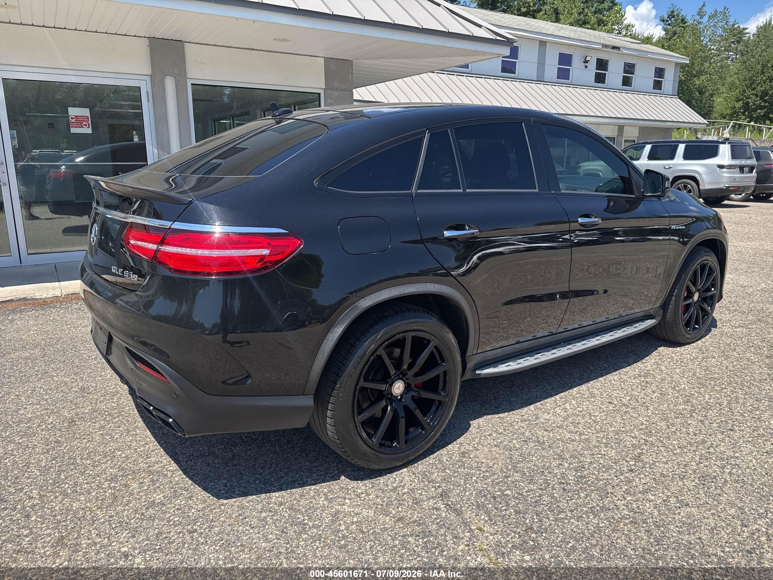 2016 MERCEDES-BENZ AMG GLE 63 COUPE S 4MATIC